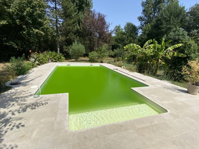 Fuite sur piscine à Talence 
